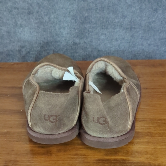 UGG Brown Suede Slippers - Picture 1 of 3